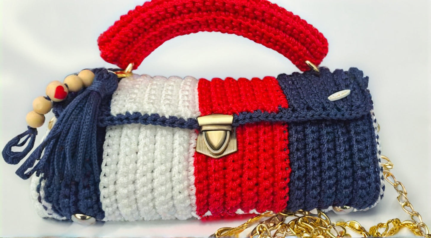 Luxury Unique Crochet Handbag