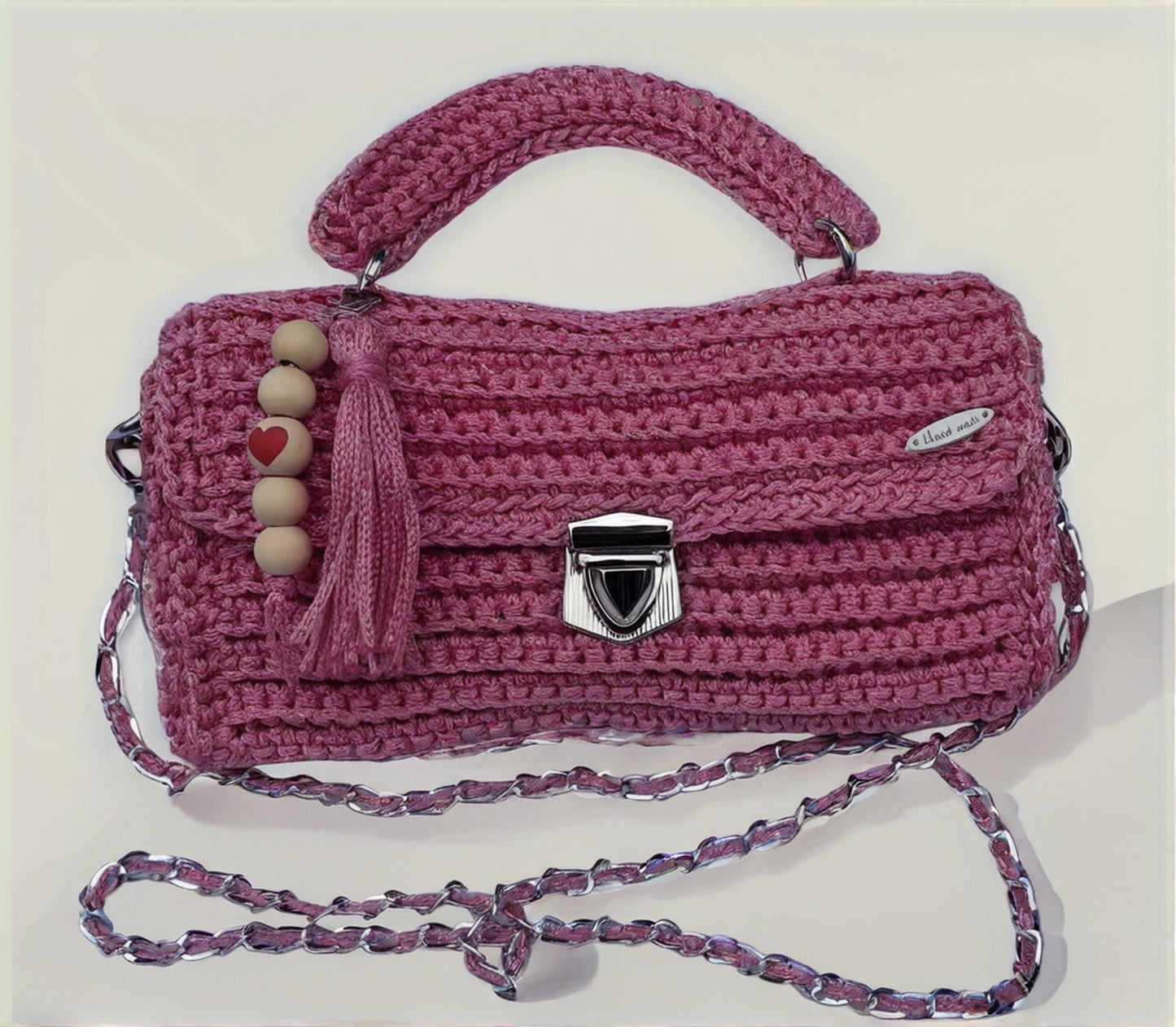 Handmade Crochet Bags (Azure Dream, Blushing Rose, Scarlet Luxe)